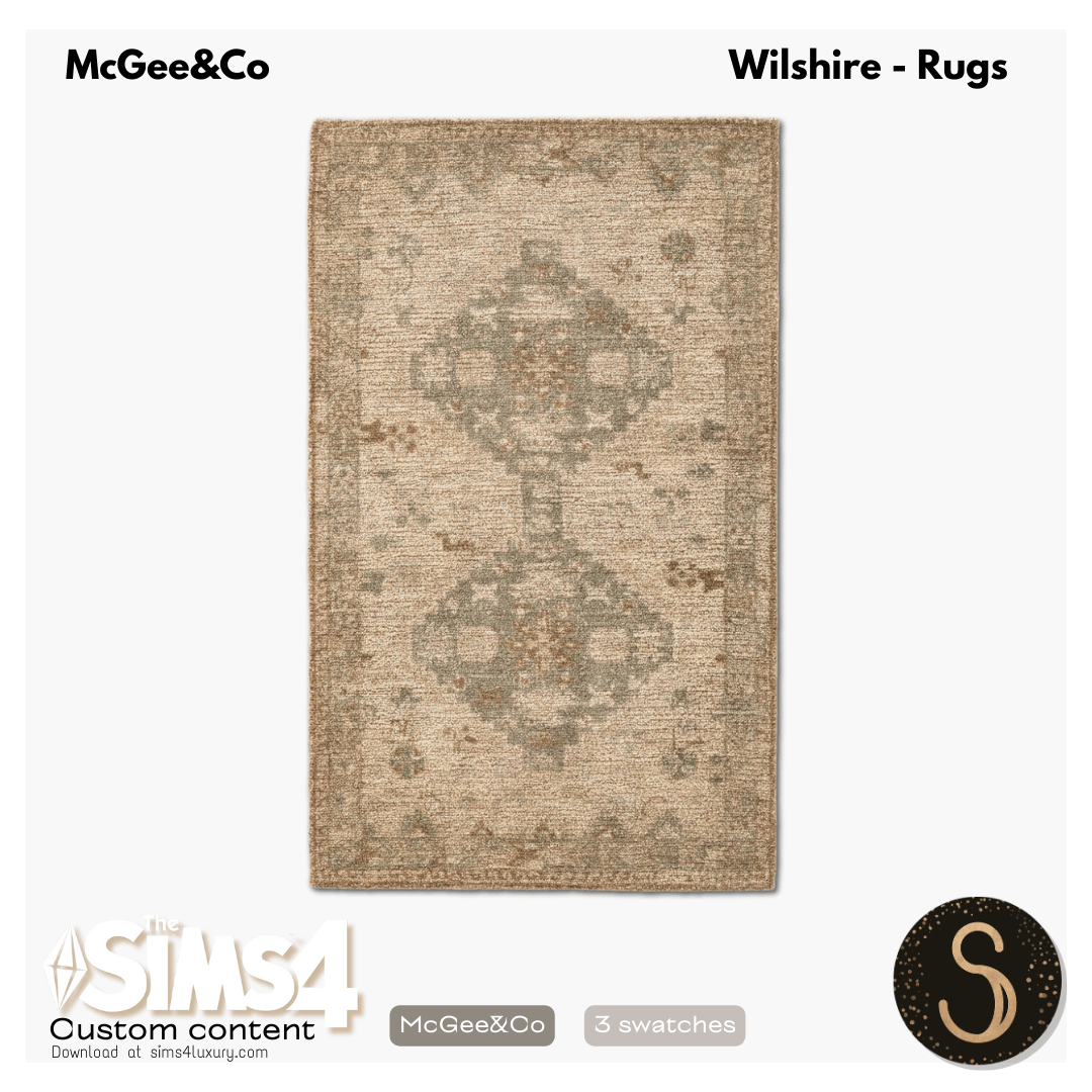 Sims4Luxury - Wilshire - Rugs