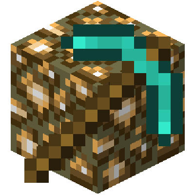 Mine Glowstone With Pickaxes
