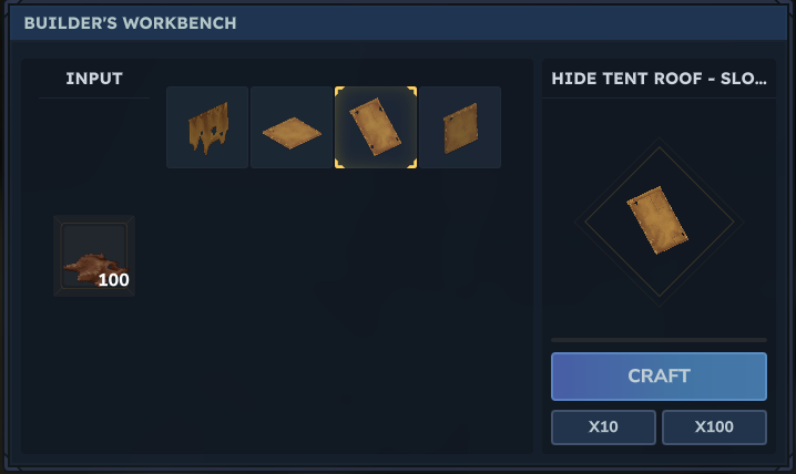Craft Hide Tent
