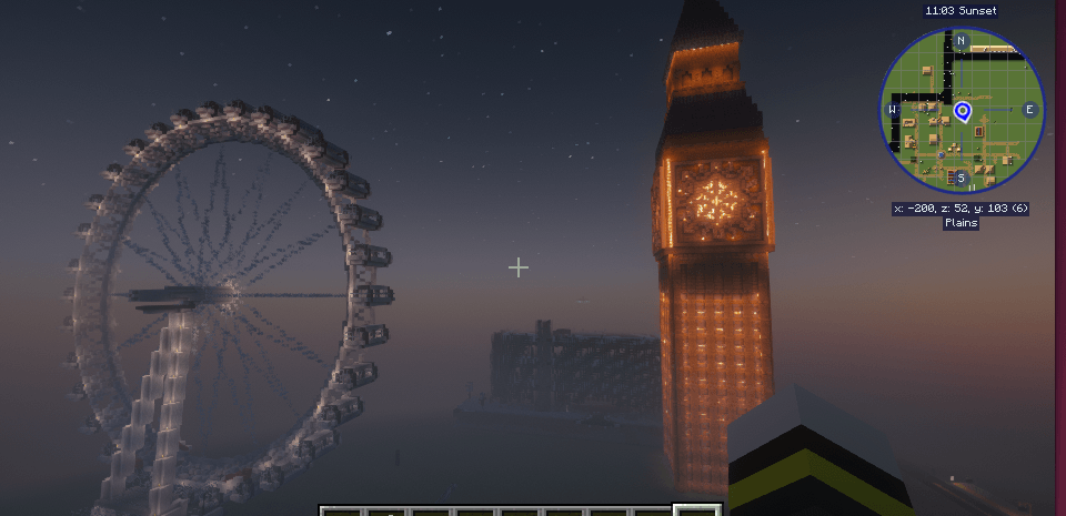Westminister with Iris Shaders