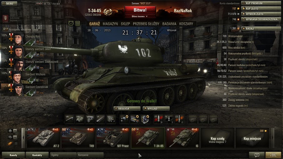 <p>Polish Crew, "Czterej pancerni i Pies"</p>