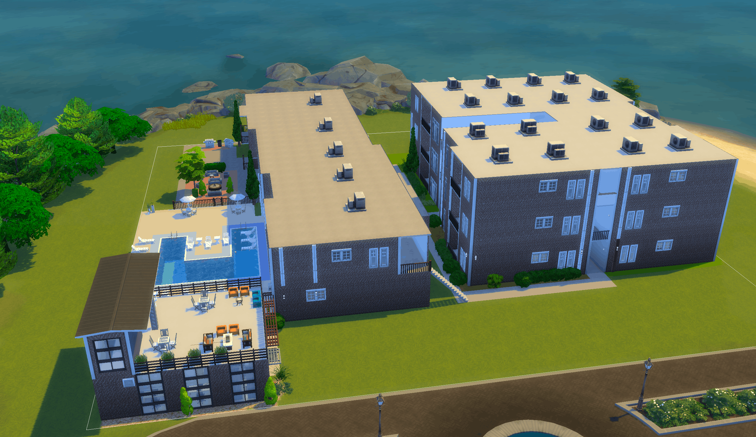 Full lot view