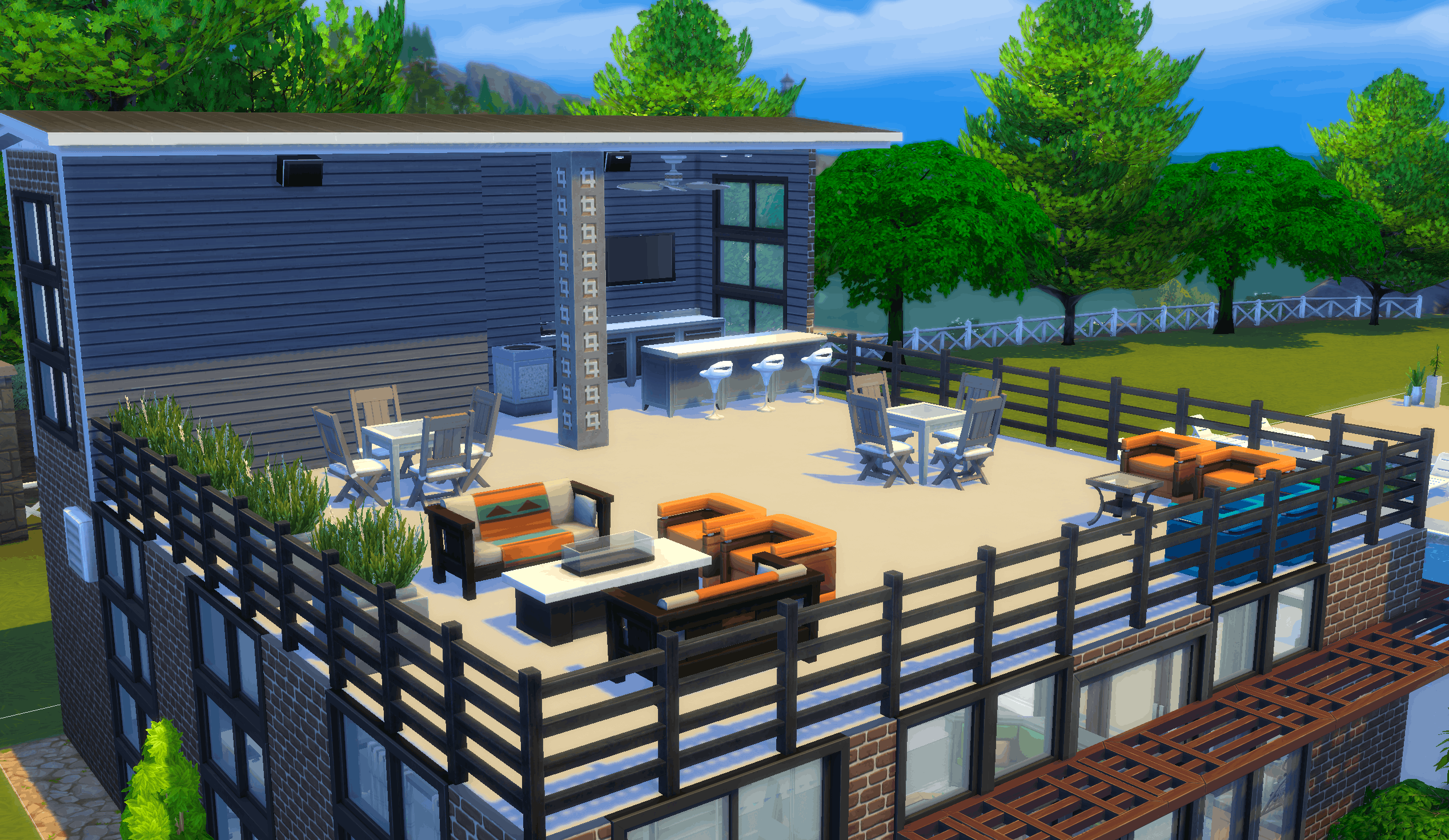 Shared Rooftop Terrace