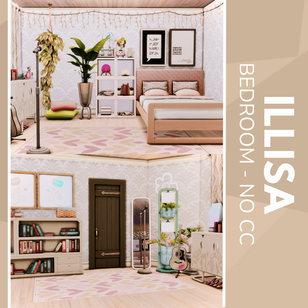 Illisa Bedroom - The Sims 4 Rooms / Lots - CurseForge