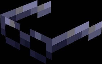 Name an item `cosmetics:gray_glasses`