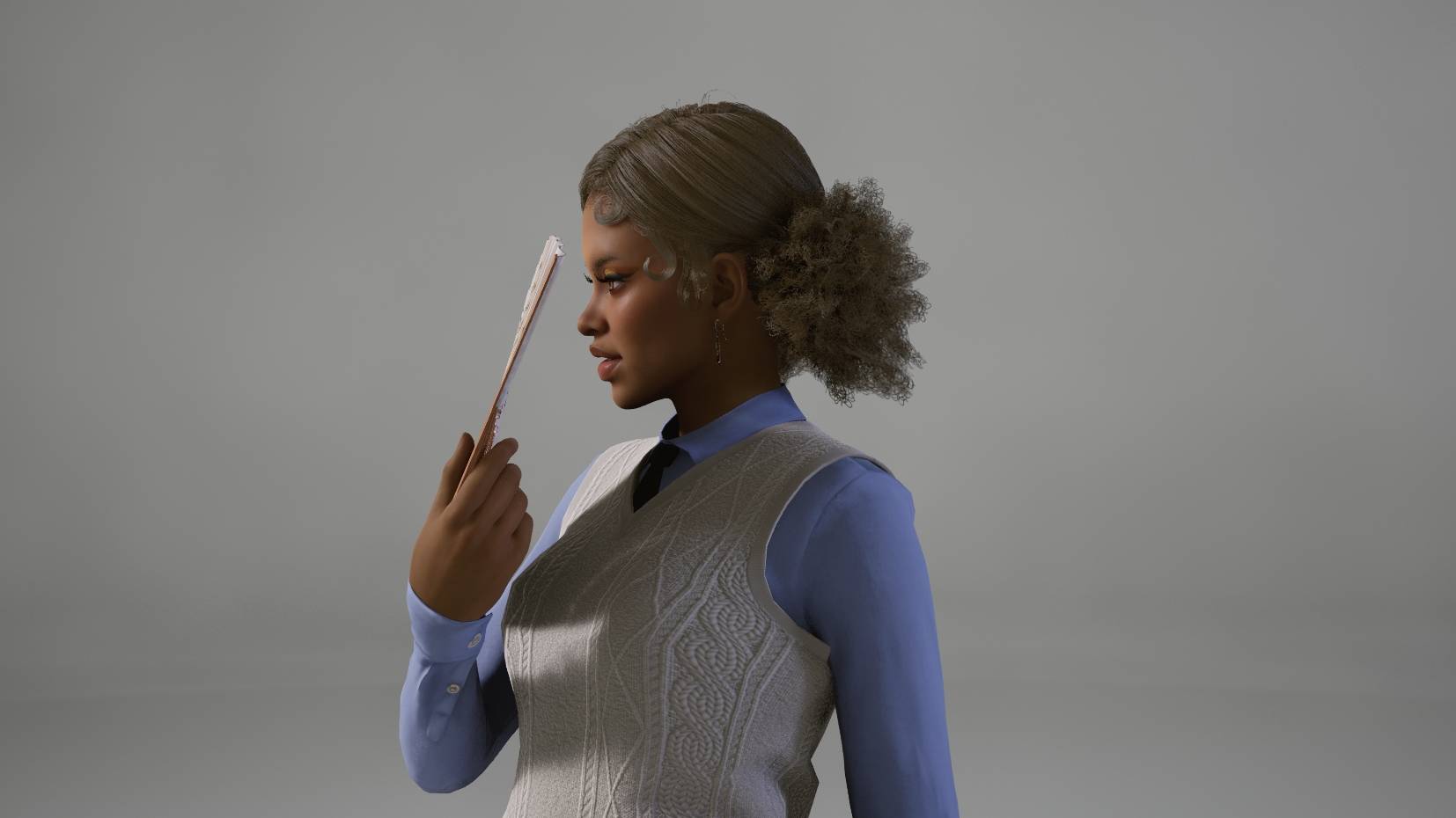 Niven Hair 47 - Sabrina Hair (Females)