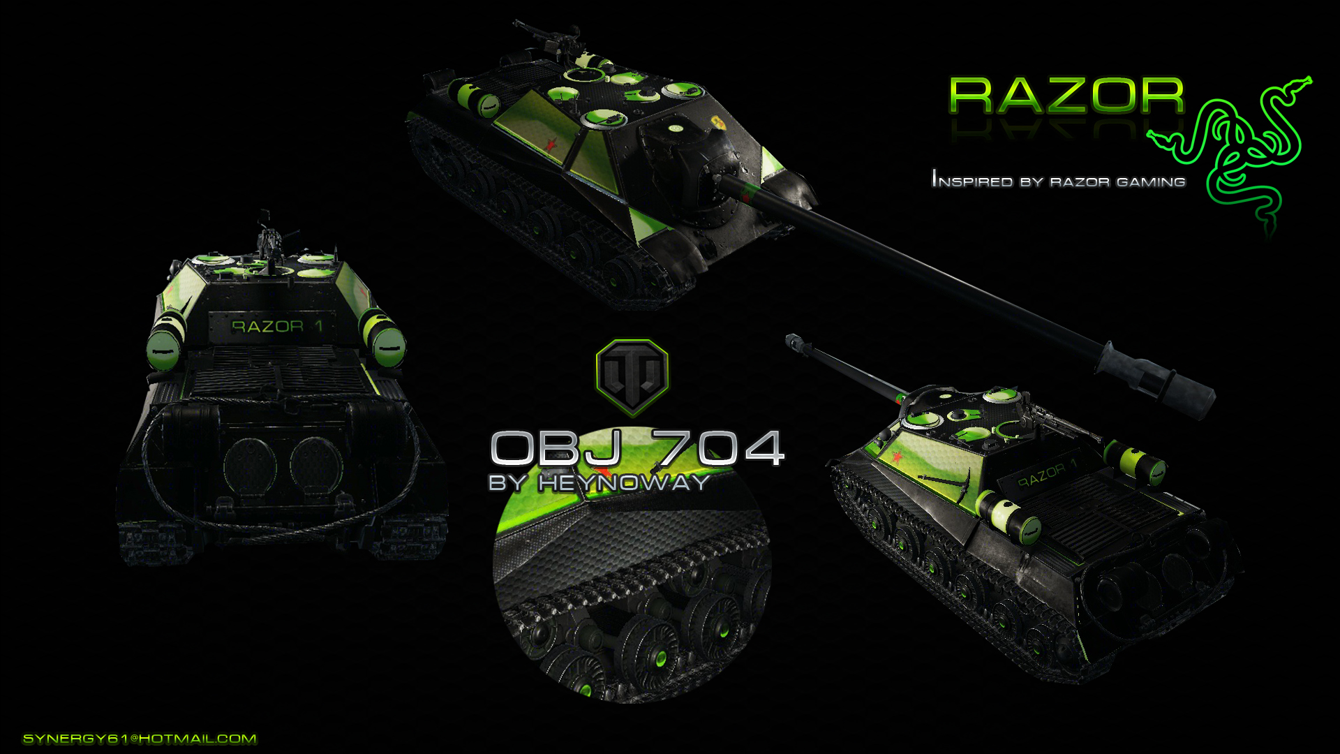 Obj 704 Razor Skin