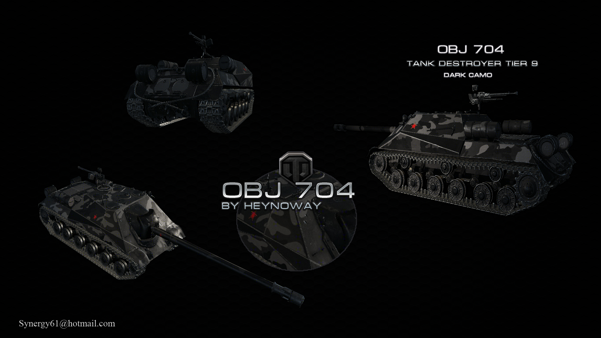 Obj 704 Hd Camo Skin preview