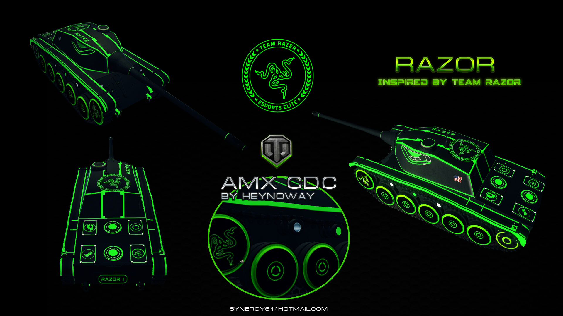 Amx CDC Team Razor preview