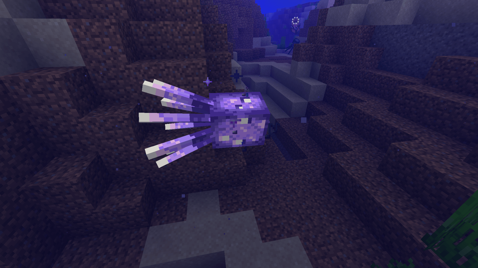 The Glowmethyst Squid in Vanilla