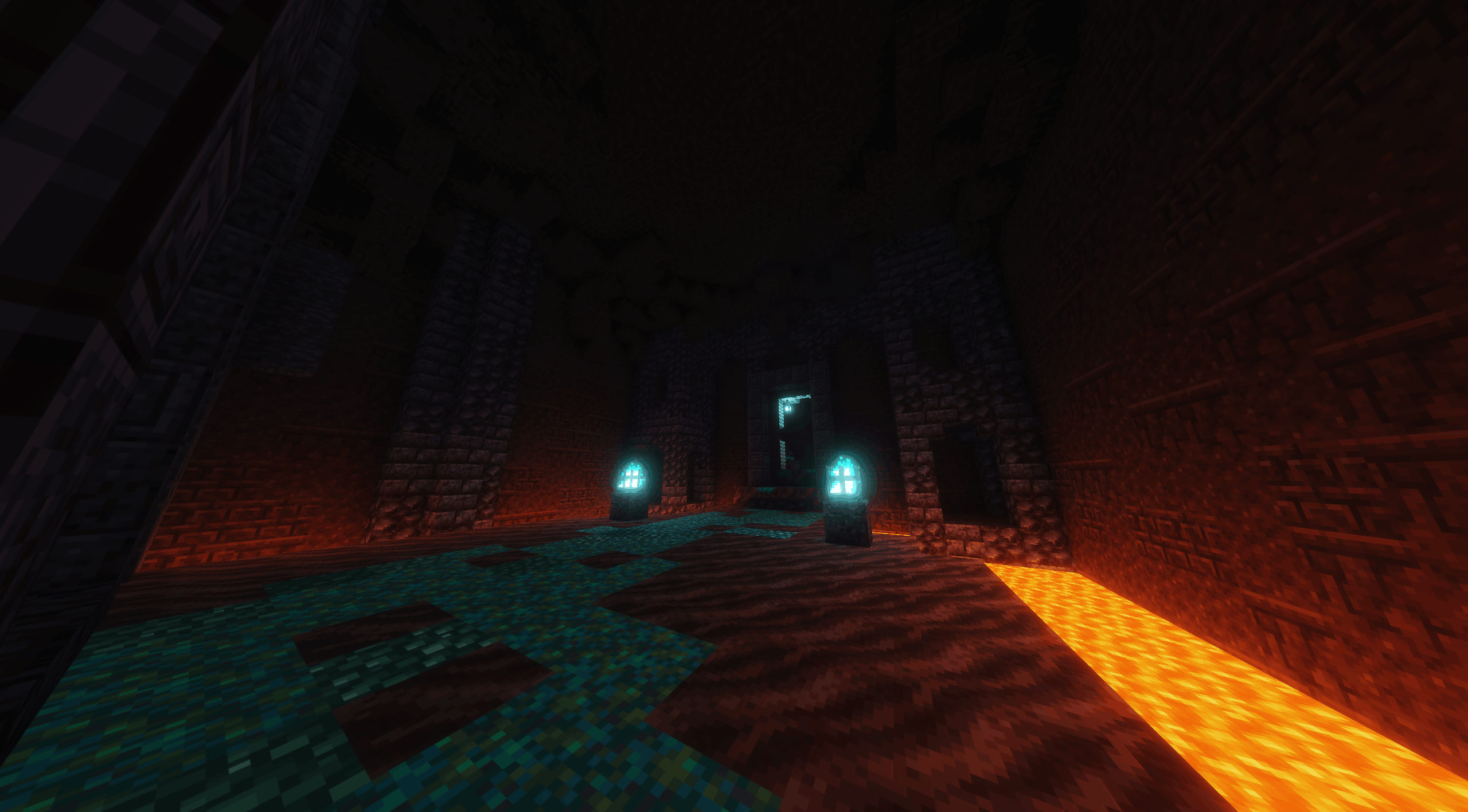 Thumbnail A start room from a nether themed vault