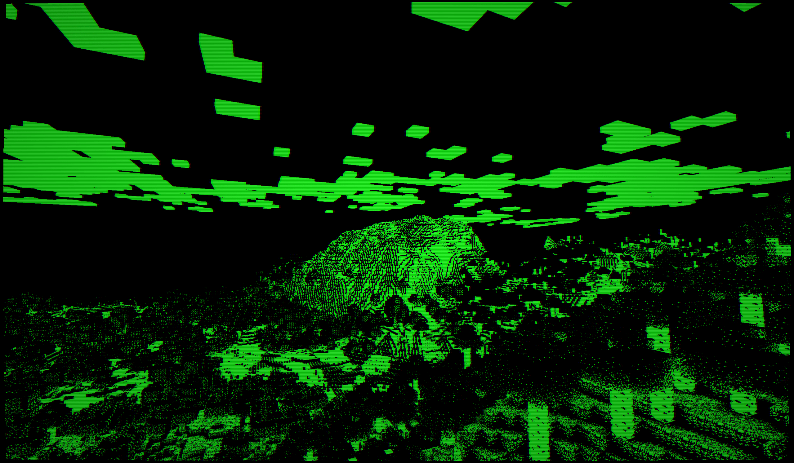 CRT Monochrome Shaderpack Screenshot