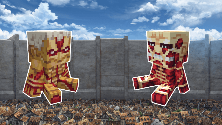 Armored Titan and Colossal Titan