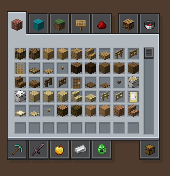 This is the creative tabs.