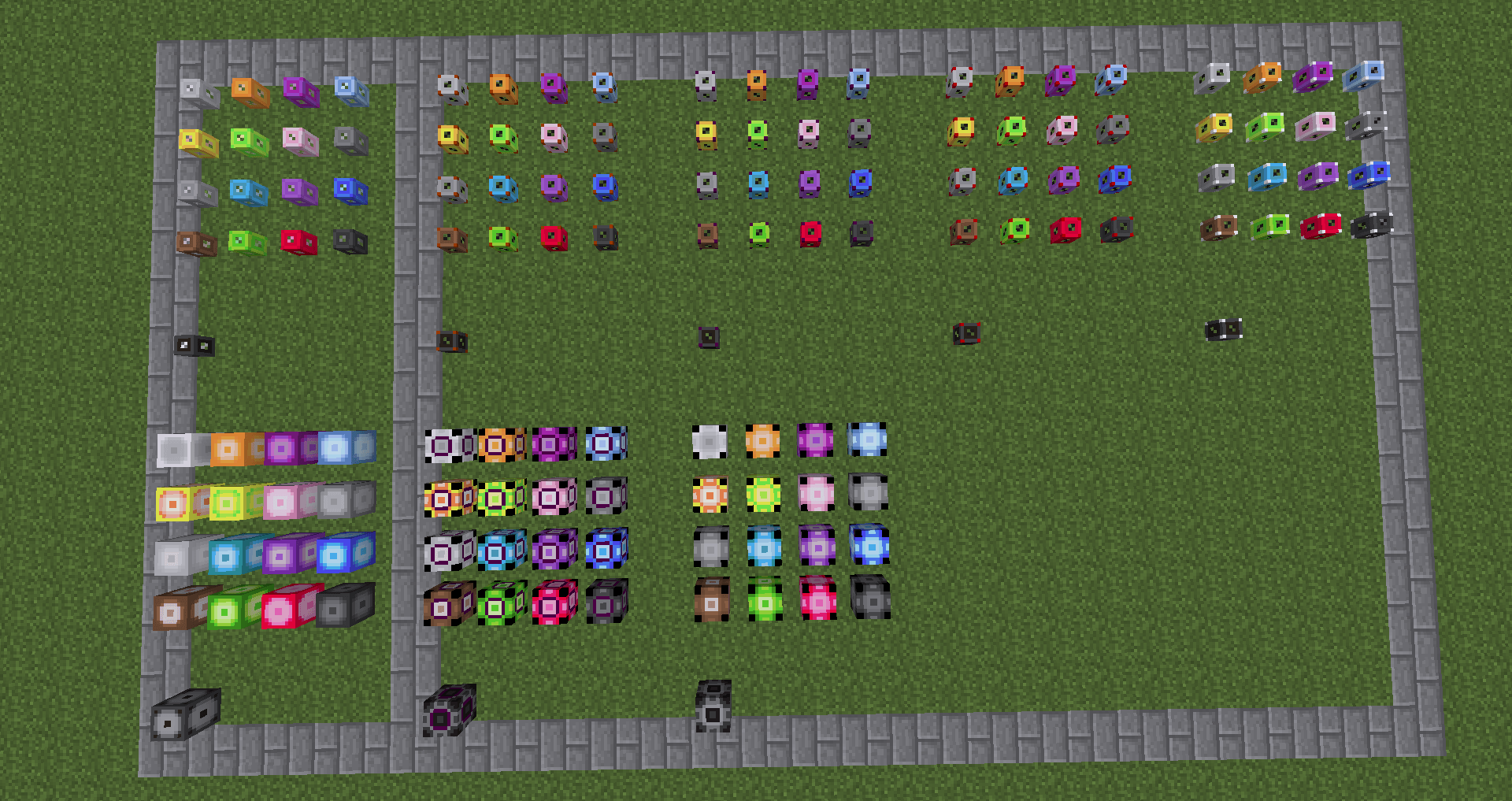 On the left with AE2. On the right new