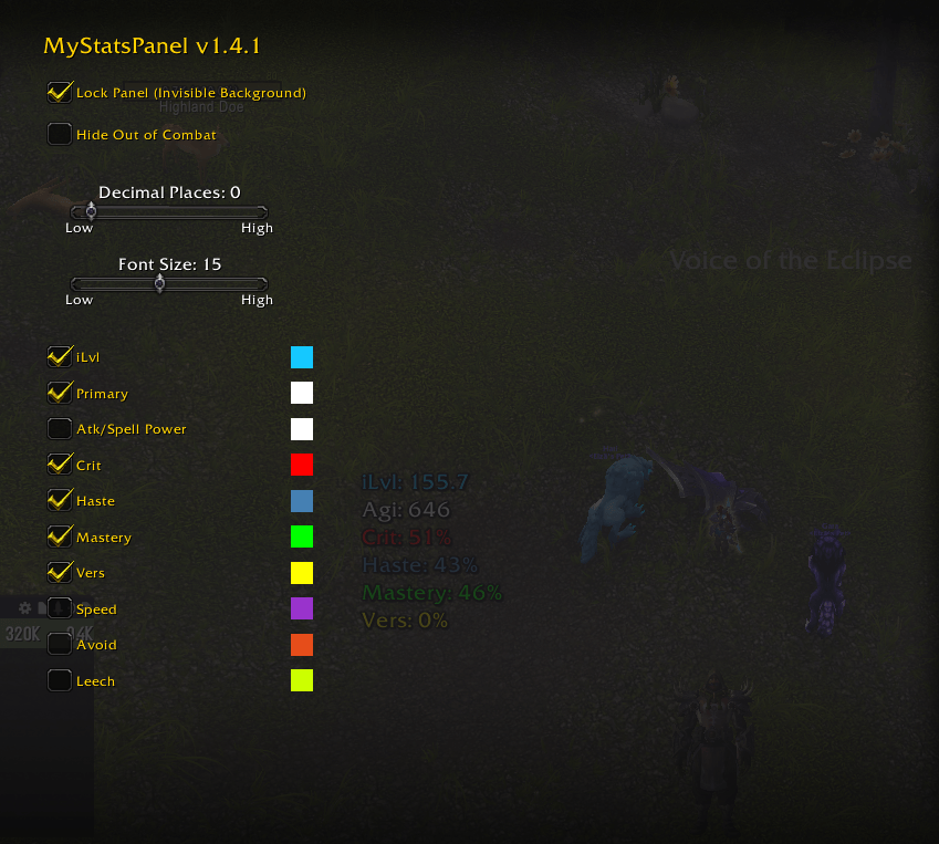 1.4.1 In-game menu