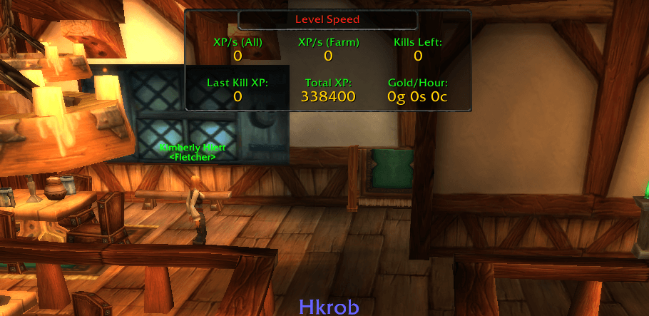 Level Speed Frame Displaying 6 Elements.