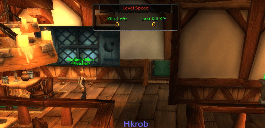 Level Speed Frame showing 2 elements