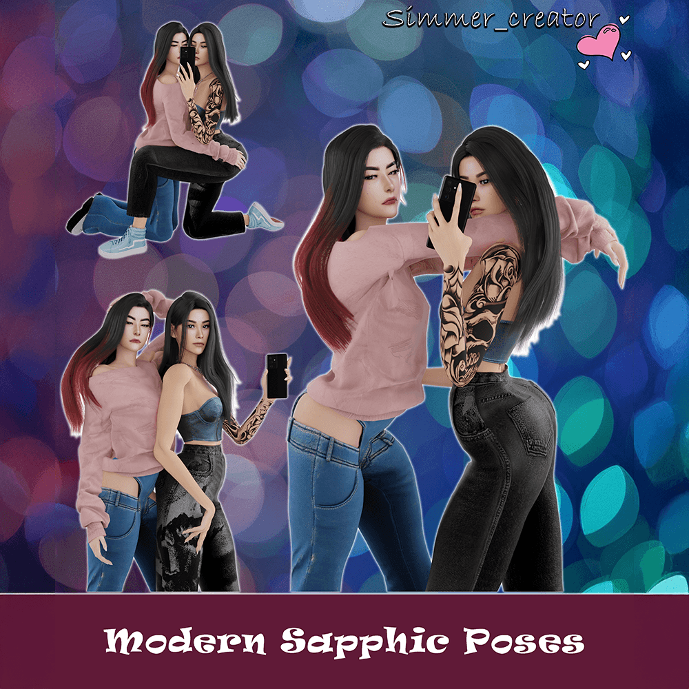 Modern Sapphic Poses