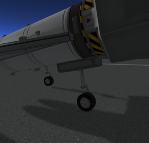 very strong low cost landing gear