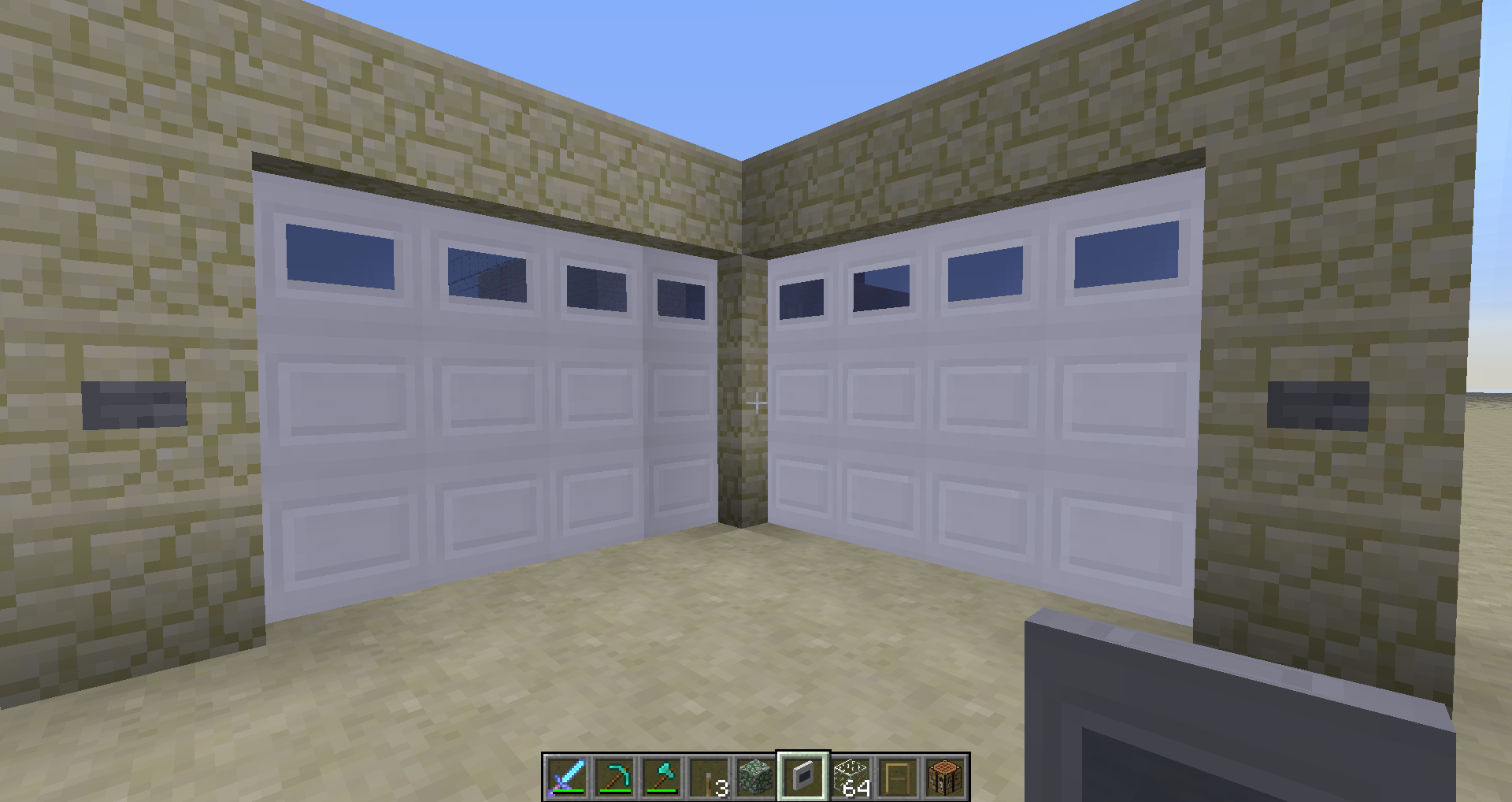 download minecraft garage door mod