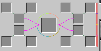 A test Gui that shows the functionality of 3 classes of the library :
DrawCurves that draws the straight line or bezier lines with as many points as you want
DrawNGon that draws polygonal curves
AntiAlias with line thickness
