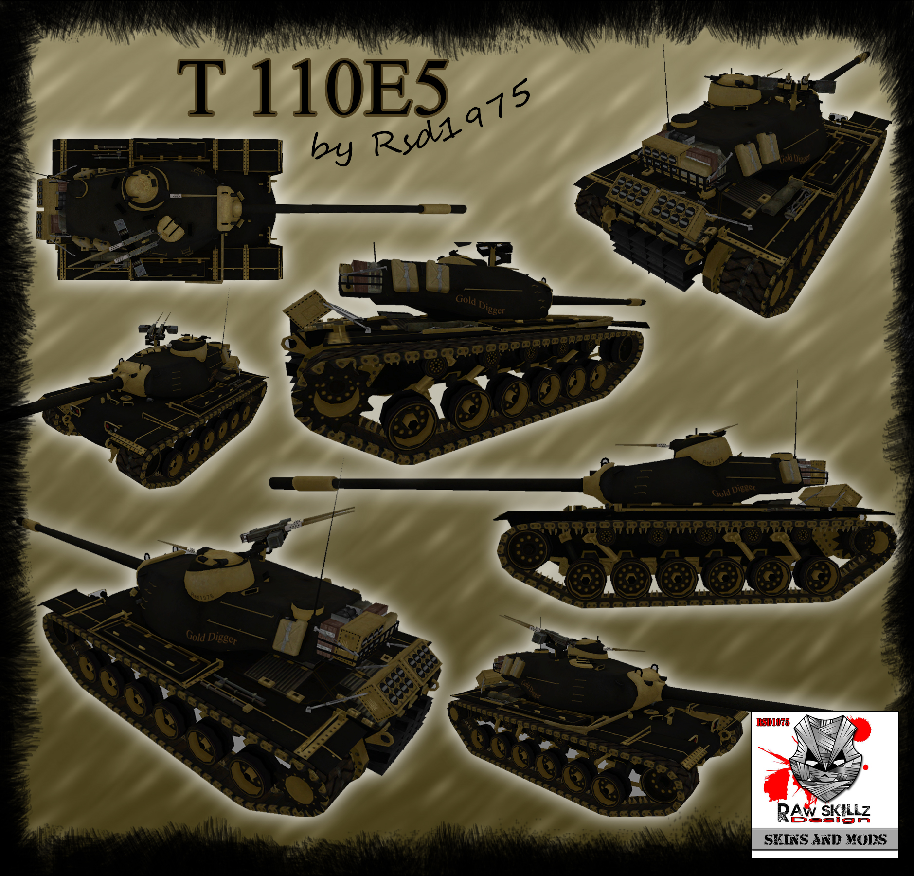 <p>T110E5_Black-Gold_Edition_by_Rsd1975 1</p>