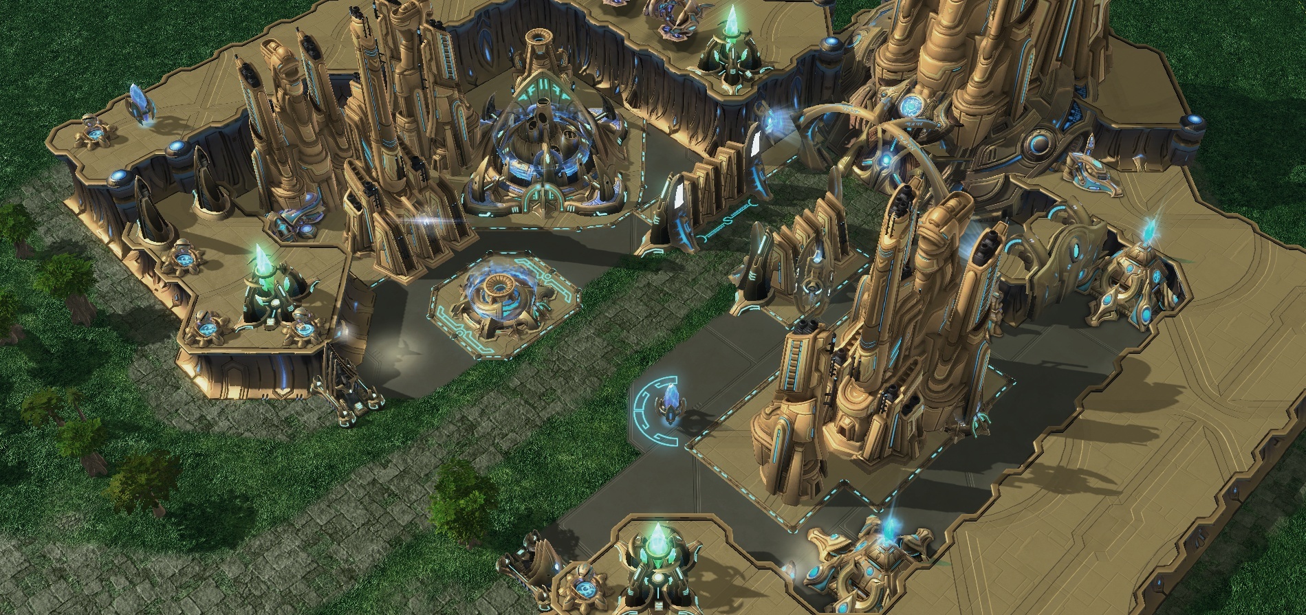 Protoss City Buildings 2