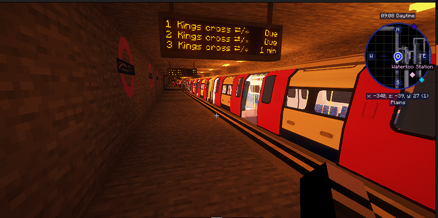 Underground Station Waterloo - Jubilee Line - With Iris Shaders OBAB