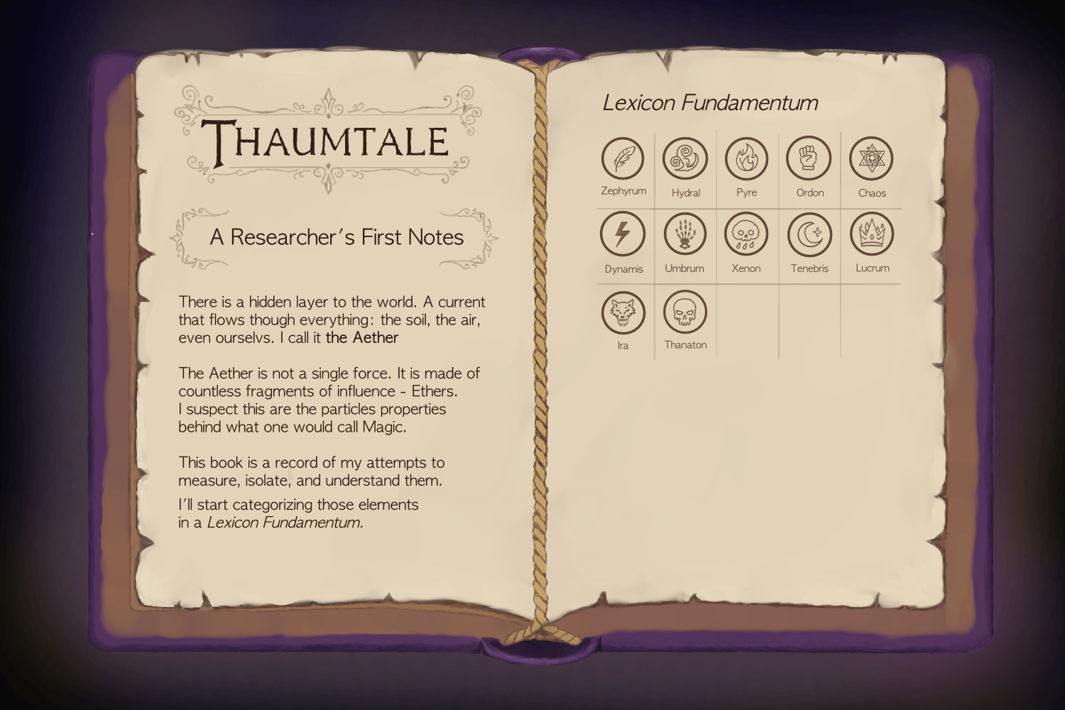 Codex Aetherium - Il quaderno del ricercatore