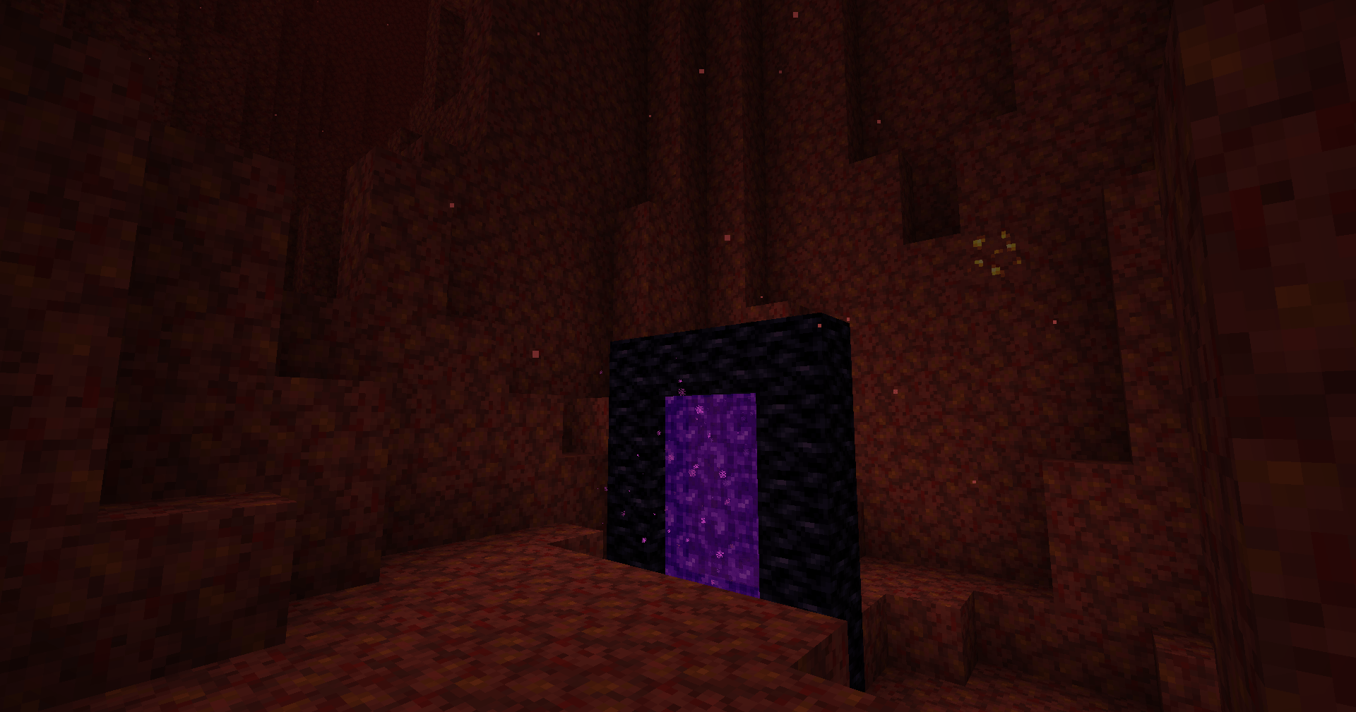 Netherrack is now back to it's more yucky look, while also not looking as yucky?