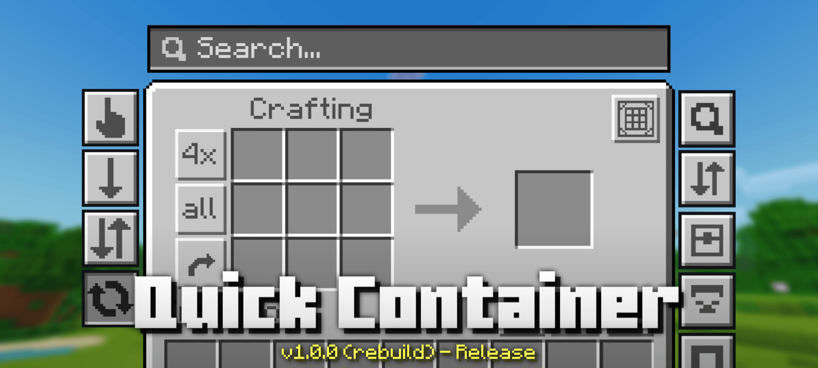 Quick Container - Minecraft Bedrock Texture Packs - CurseForge