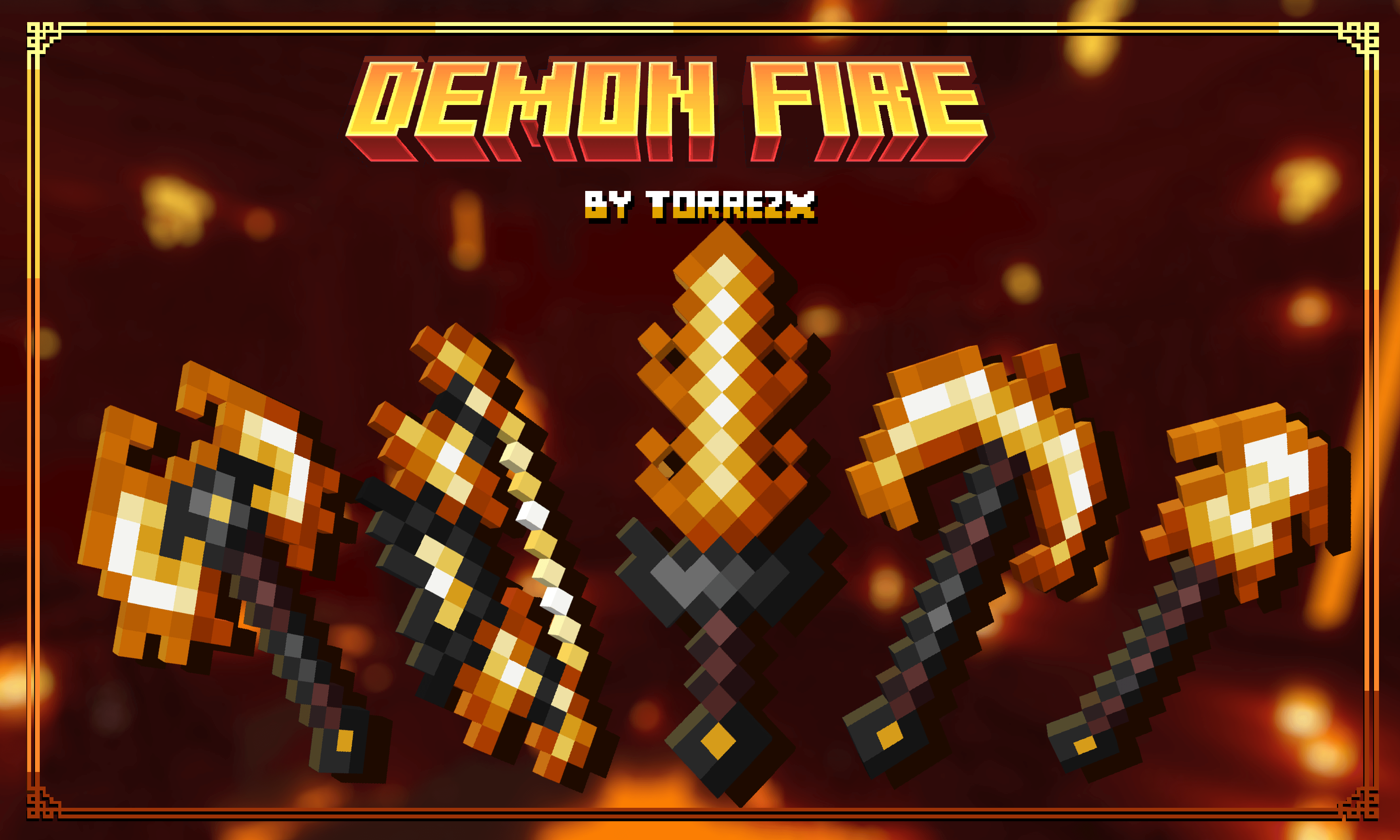 Torrezx-Demond Fire - Minecraft Resource Packs - CurseForge