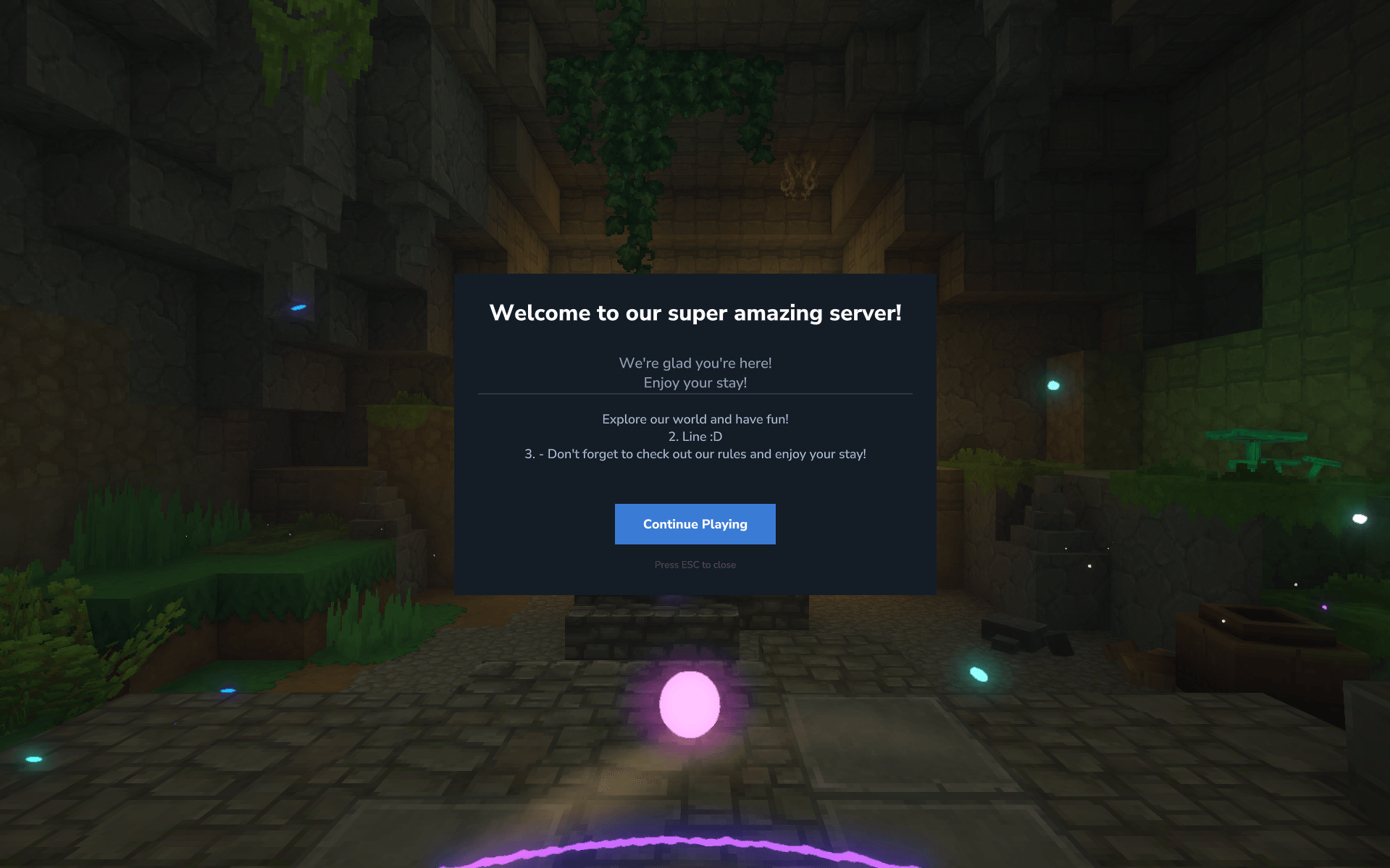 Preview of the default UI config. (Size: Large-Medium)