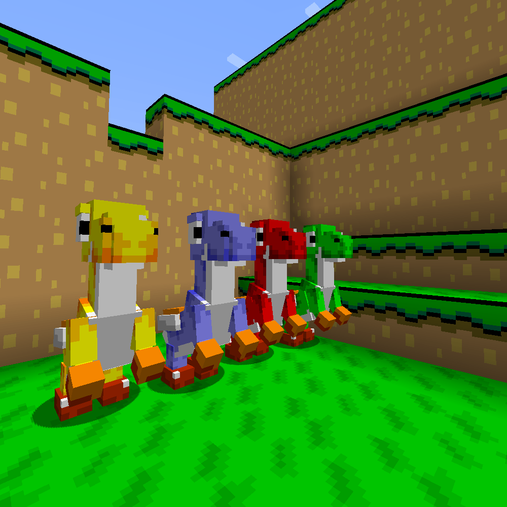 Four Colors of Yoshis