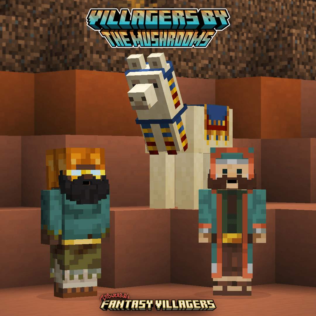 Thumbnail Villagers By The Mushrooms 4.png