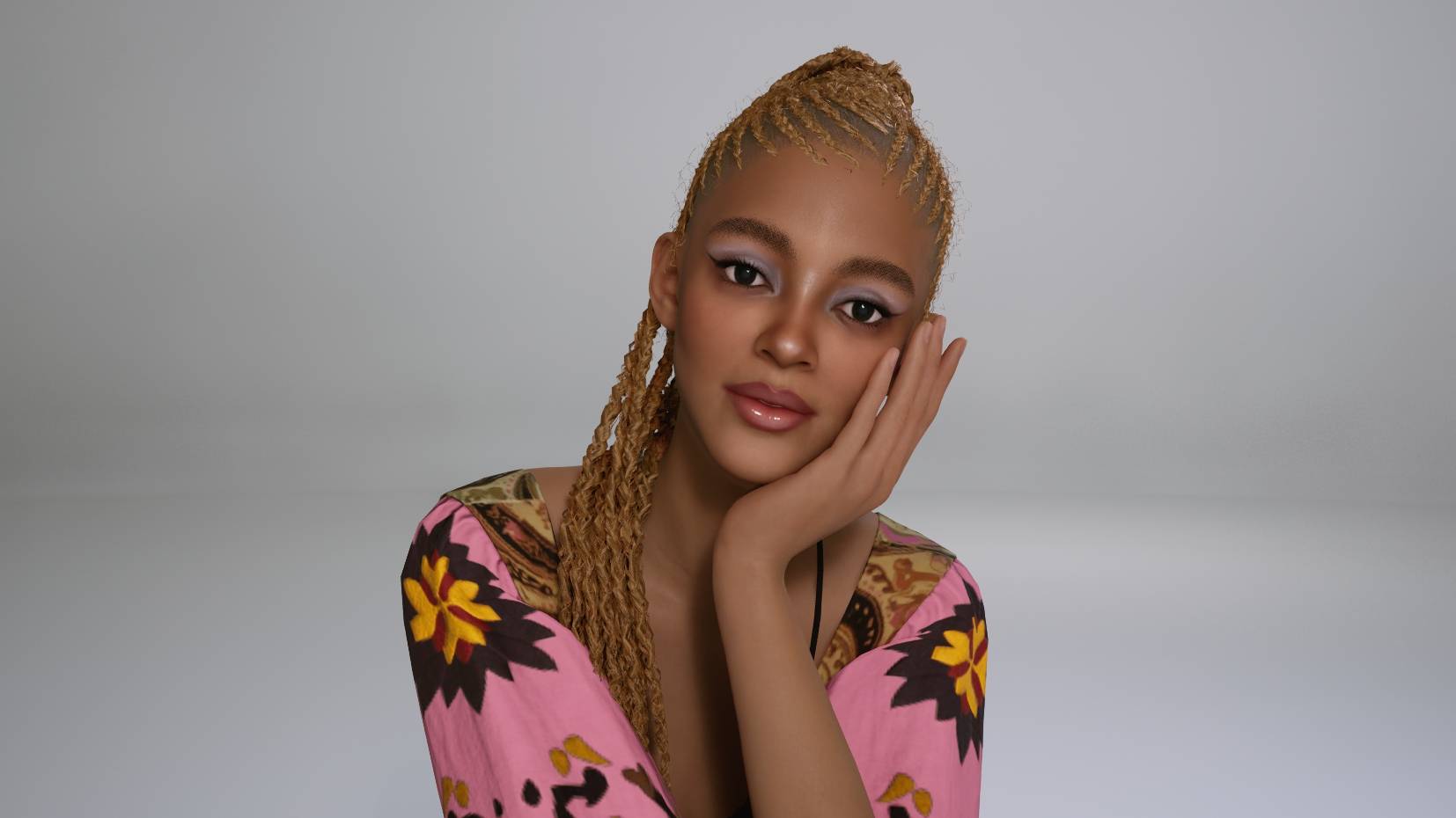 Niven Hair 49 - Simone Hair (Females)
