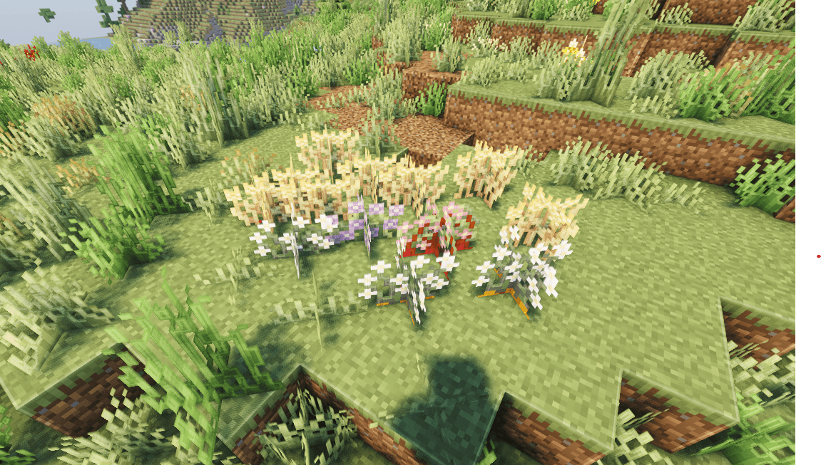 All Crops shown in this image were within 50 blocks of the worldspawn! (put together for screenshot purposes :) )