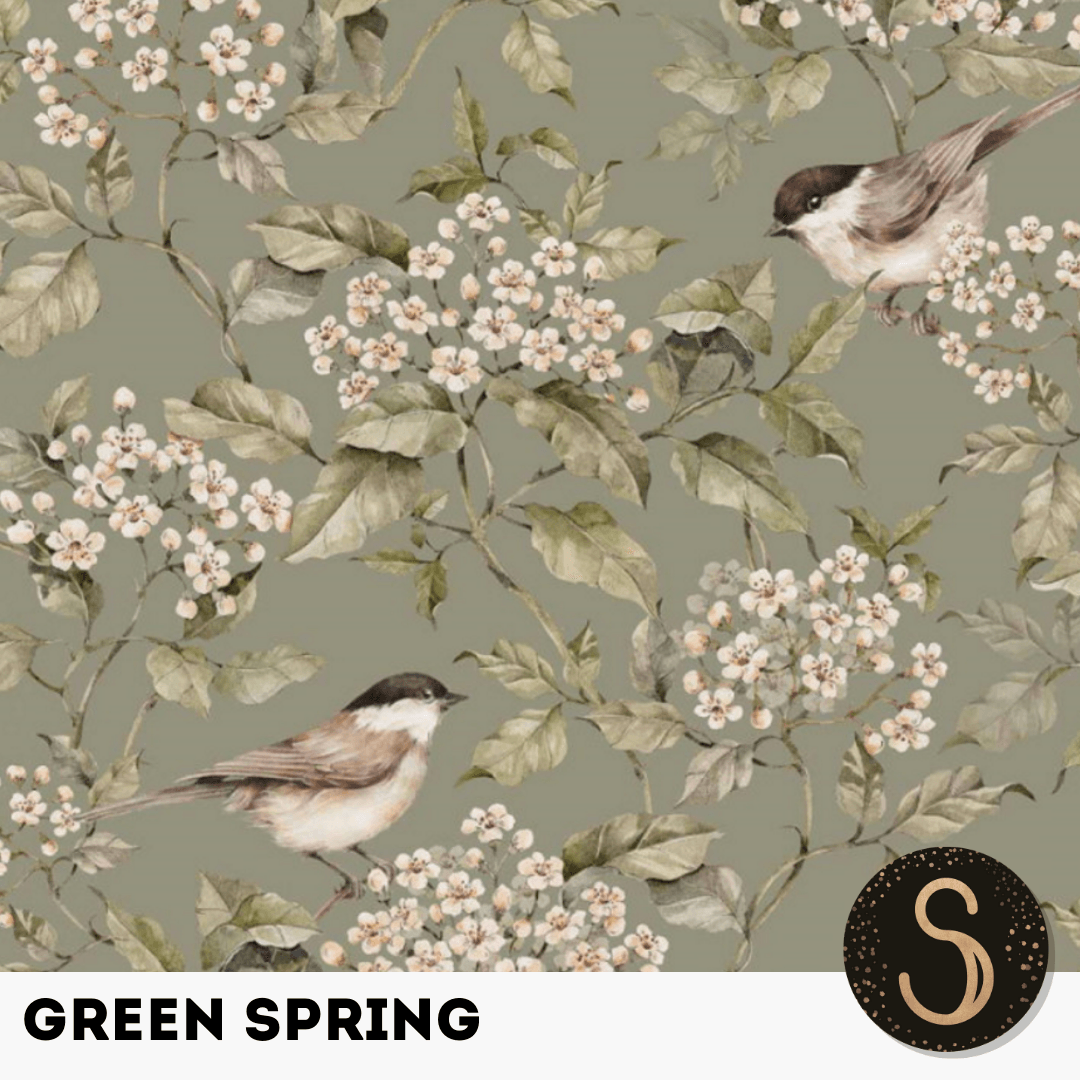Sims4Luxury - Nursery - Green Spring - Wallpapers