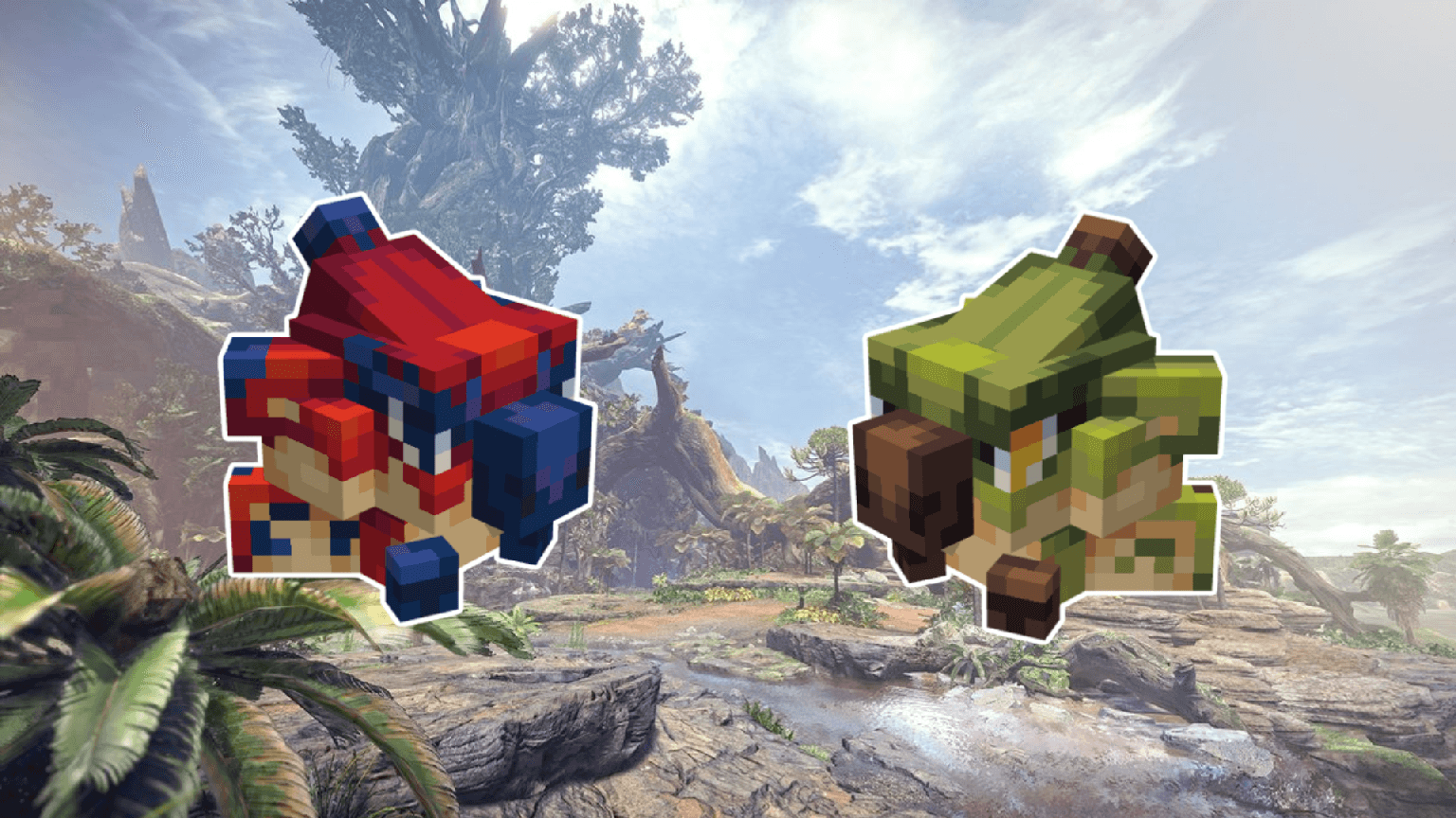 Rathalos and Rathian