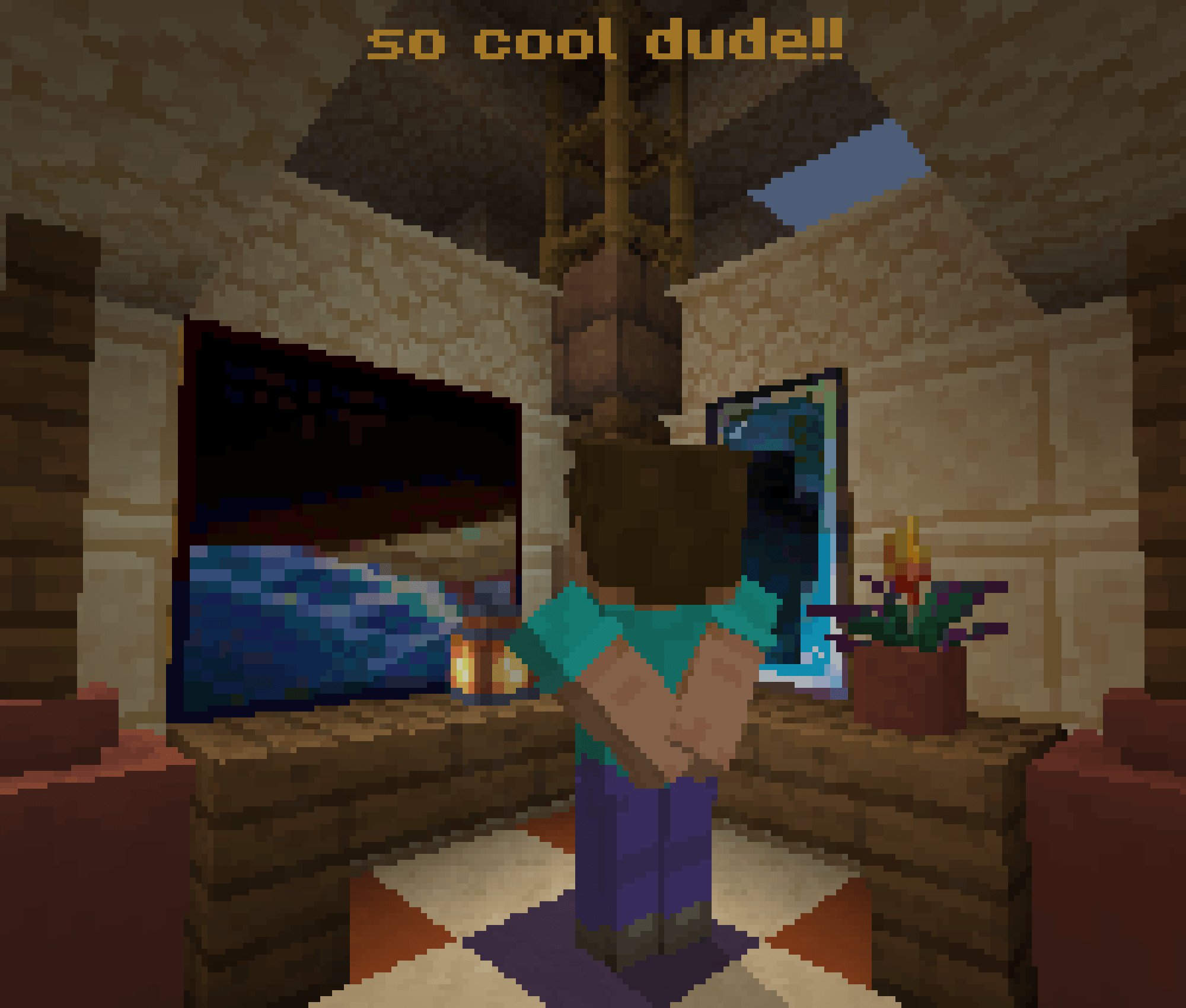 desert temple reinhabited