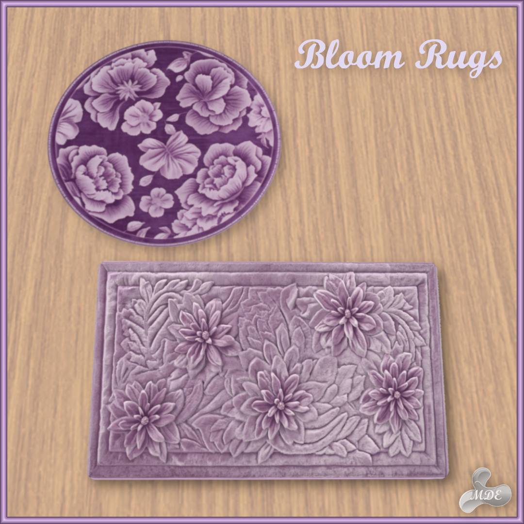 Bloom Collection Rugs February Bloom Rugs Collection - Gallery - The Sims 4 Build / Buy ...