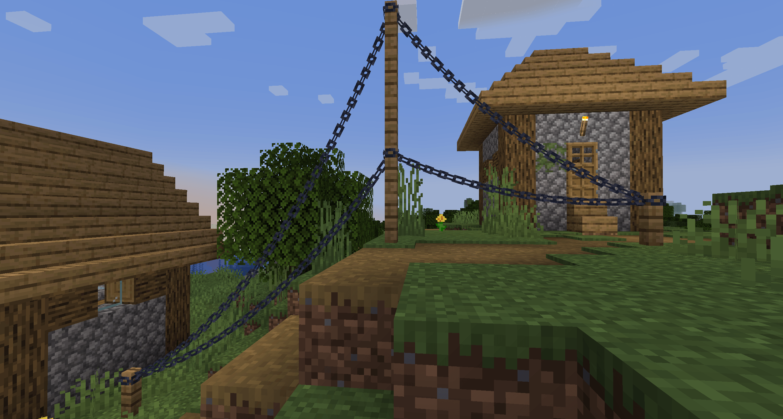 Connect your fences with stylish chains!
