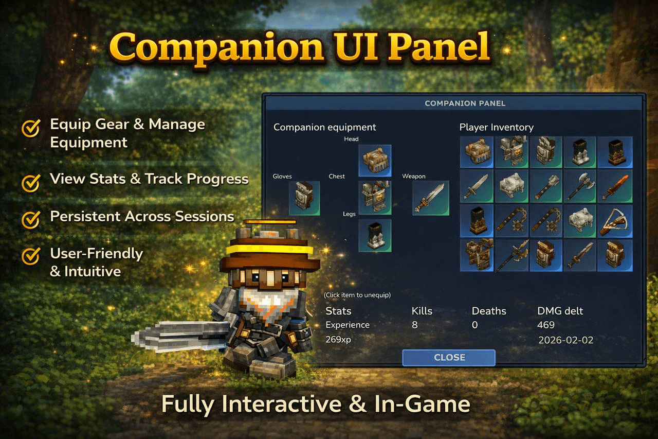Companion UI panel