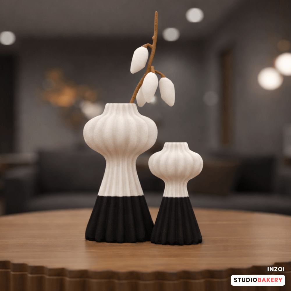 StudioBakery Dry Leaf Flower Vase