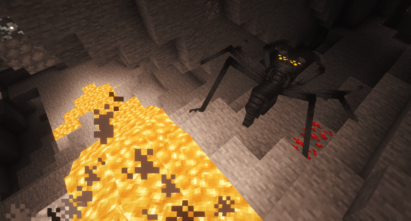 Big cave Spider