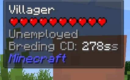 Villager breeding cooldown
