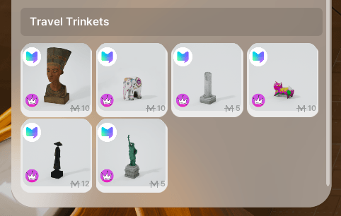 In Game Category preview