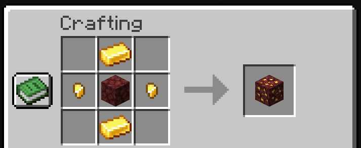 CraftForje Gold Ore Nether Crafteo.png