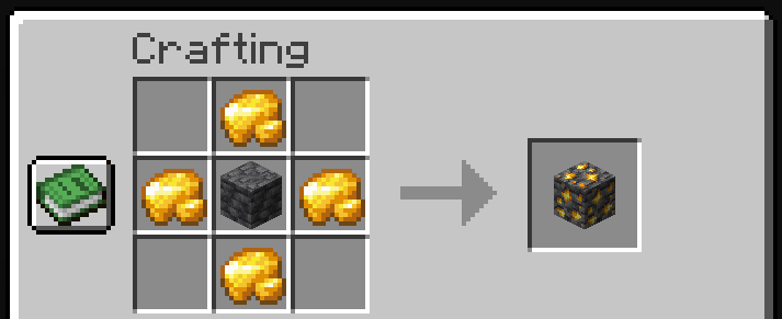 CraftForje Gold Ore deepslate Crafteo.png